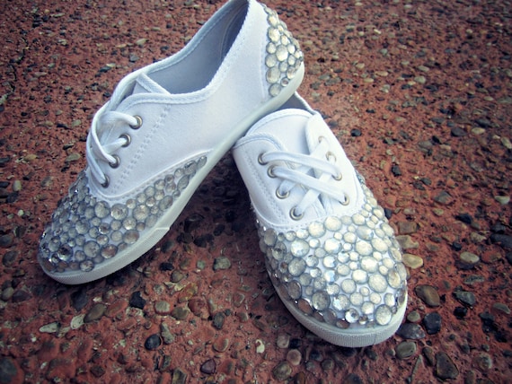 mens rhinestone sneakers