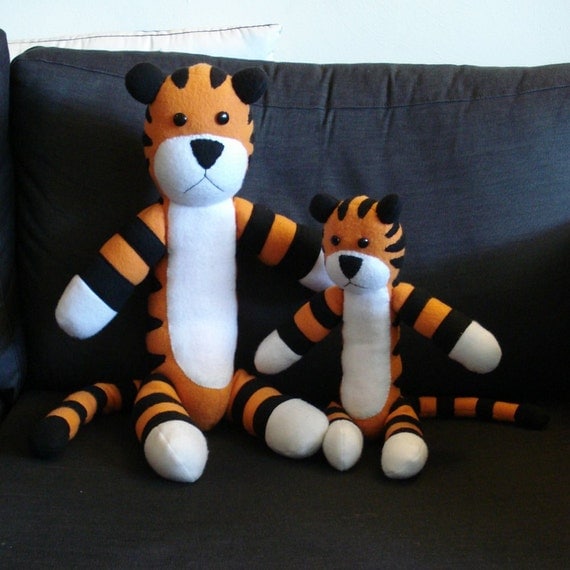 stuffed tiger sewing pattern