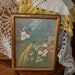 Beautiful vintage framed bird print