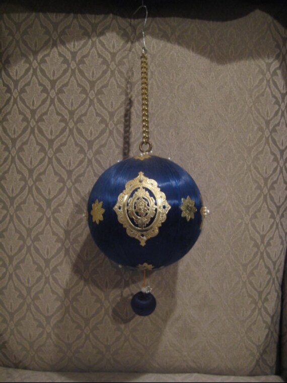 Items similar to Large Vintage Pull String Musical Blue  