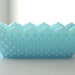 RESERVED - Fenton Chalaine Blue Hobnail Planter