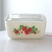 RESERVED - McKee Strawberry Small Refrigerator Dish
