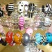 Pandora Style Beads 5 Beads Murano glass beads Crystal beads Spacer silver beads