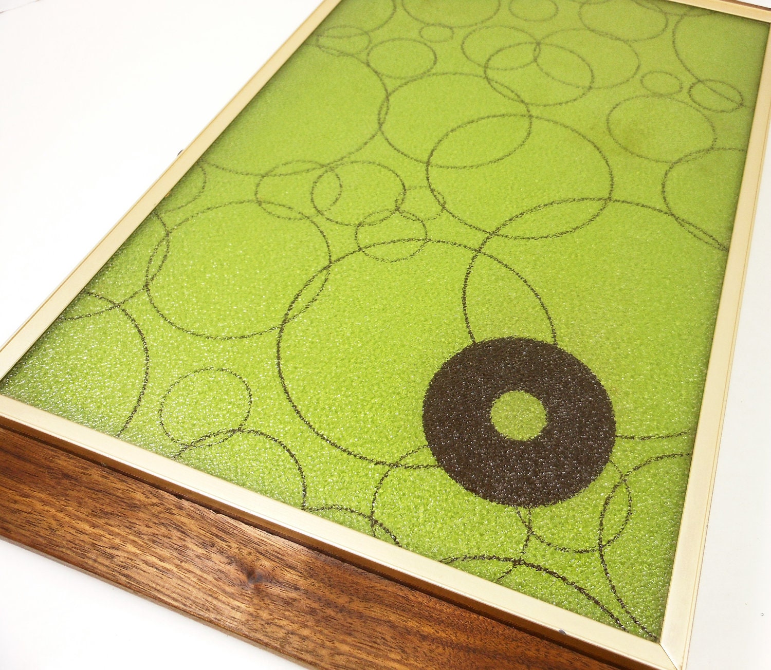 Vintage Warming Tray Mid Century Modern Glass Top Hot Plate