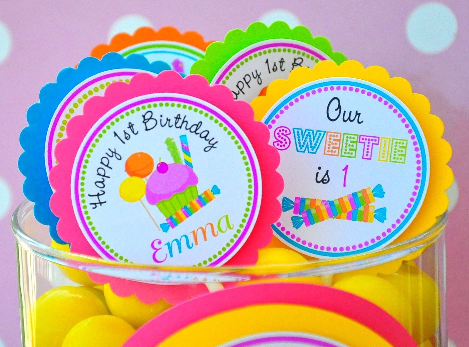 Candyland Cupcake Toppers Sweet Shoppe Candyland Birthday