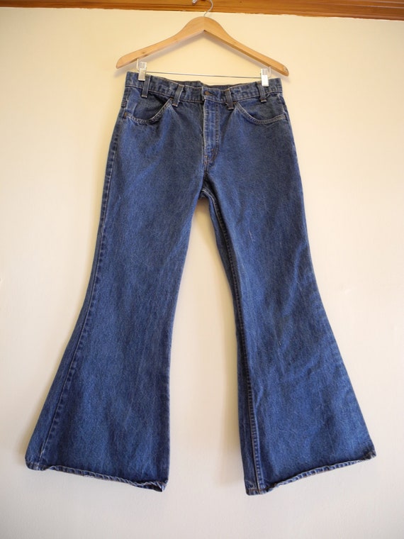 Levis bell bottoms 60s / 70s flare denim jeans by ReallyTruly