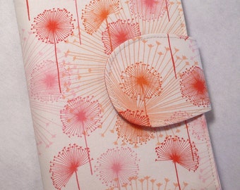 eReader Cover, Kindle Cover, Kindle Fire, Kindle Touch, Book Style Wild Field in Pink
