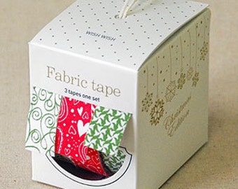 Nuage Fabric Masking Tape - Wish Wish - Christmas Set 3