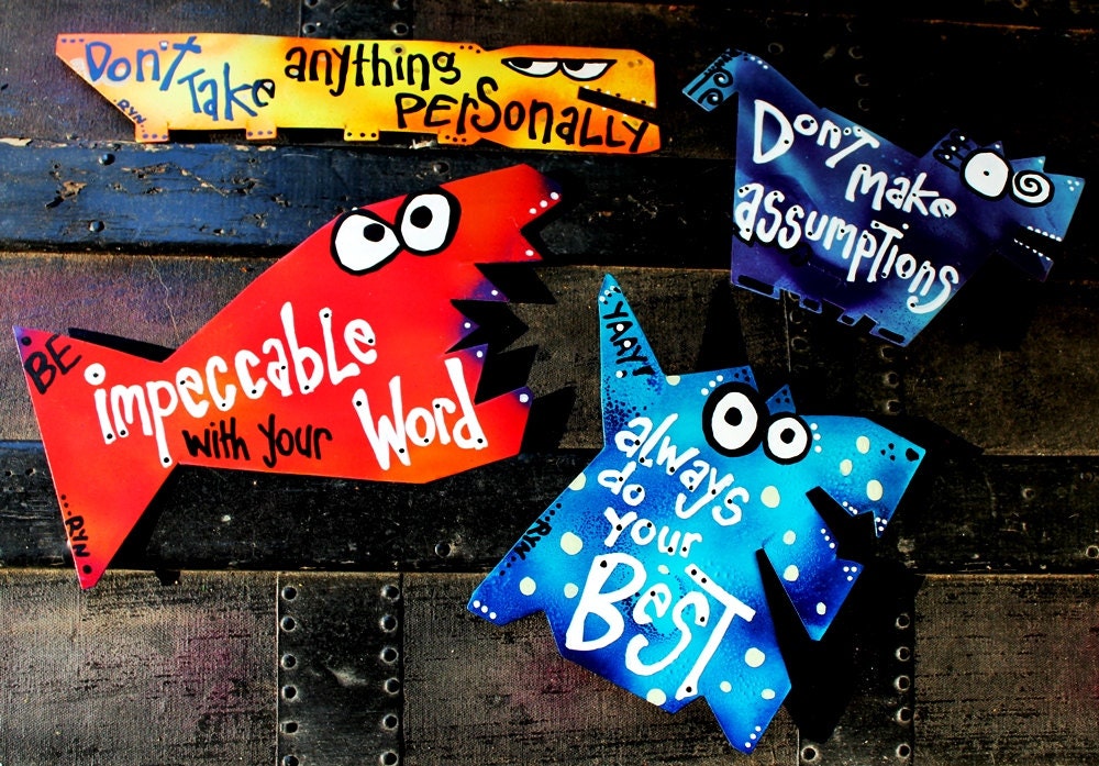 Favorite Quote Set of Four with Four