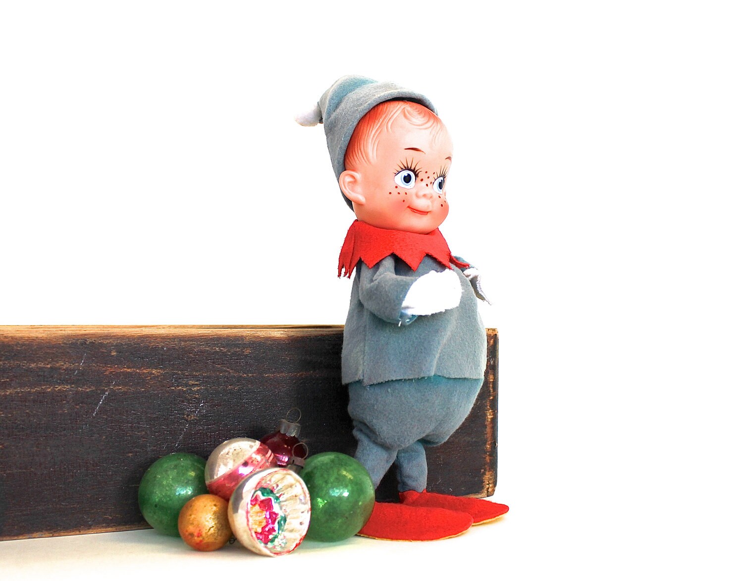 The Jolliest Vintage Elf Made in Japan Christmas