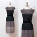 1950s Party Dress - Tiered Taffeta Ombre Cocktail Dress