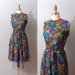 1950s Dress - Floral Full Skirt 50s Dress