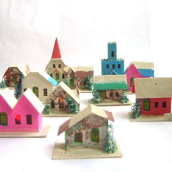 mid century christmas decor alpine village by mid century christmas decor alpine village by