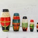 vintage nutcracker nesting dolls