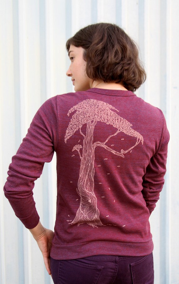 tree print cardigan