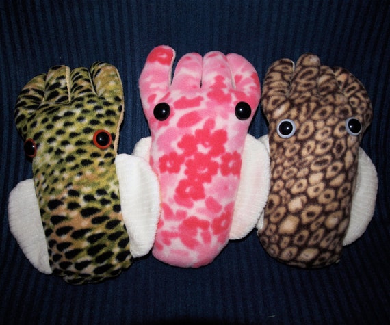 cuttlefish plush pattern