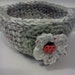 Crocheted Everything Bowls, Storage, Organization, Decorative,