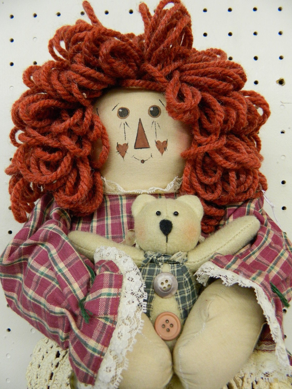 rag doll teddy bear