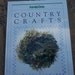 Family Circle Country Crafts Vintage Book