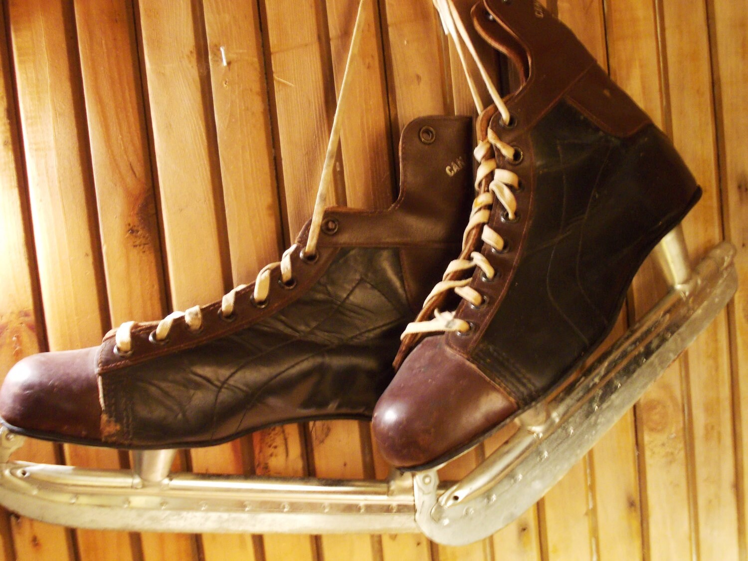 mens leather ice skates