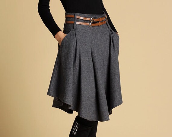 Womens Wool Skirt 67