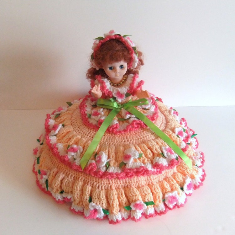 Vintage Bed Doll Crochet by NimblesNook on Etsy