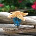 Starfish Filigree Ring-OCEAN BLUE-Mermaid Costume, Little Mermaid, Mermaid Halloween, Beach Weddings, Unique Gifts, Mermaid Costumes