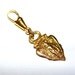 GUCCI Vintage 80s Gold Tone Keychain KEY FOB Zipper Pull Guaranteed Authentic Like Hermes and YsL Key Chain