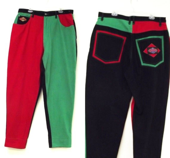 cross baggy jeans