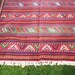 Unbelievably gorgeous 10 x 5 ft Handwoven Wool Rug/Kilim/Carpet. Sumak.