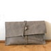 Tobacco pouch - brown leather