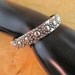 Silver Bangle Bracelet Flowers