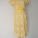 Beautiful late 40s early 50s cut out eyelet Dress by Nat Kaplan
