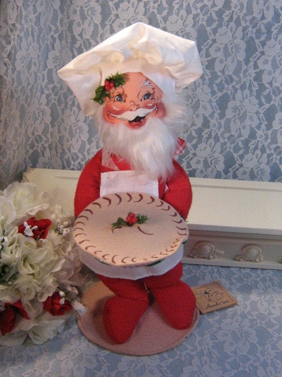 Vintage Annalee Dolls Baker Santa Claus Large 5492 Original