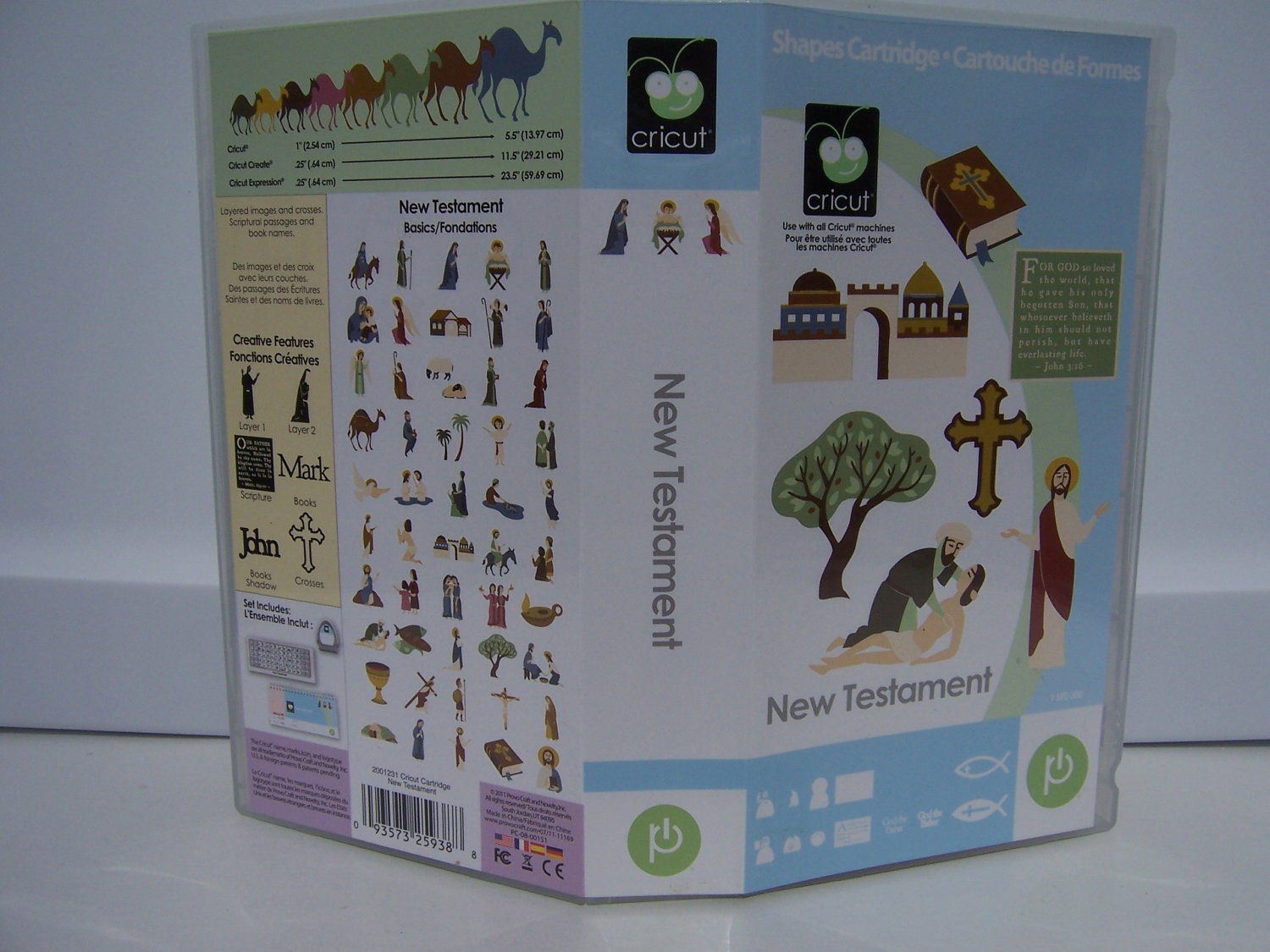 Cricut Shapes Cartridge New Testament Bible Scrapbooking