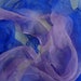 Silk gauze Scarf for Nuno Felting