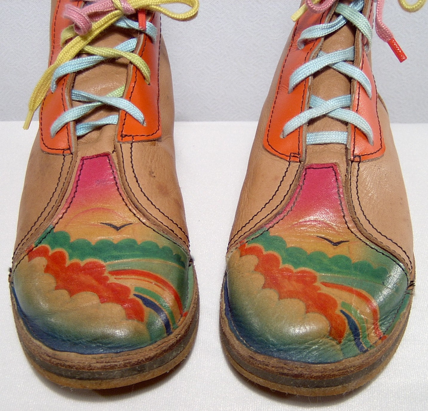 repaint leather shoes