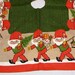 Vintage Scandinavian Jute Christmas Tree Skirt