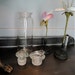 RESERVED LISTING Vintage glass apothecary three part jar jar