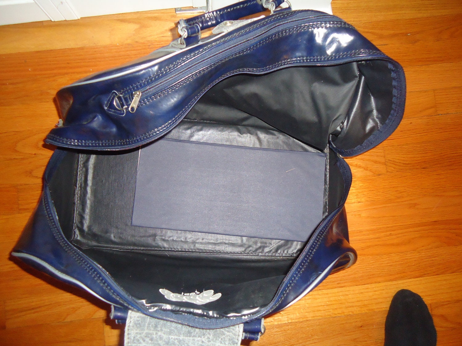 vintage Burton LEATHER Golf Duffle BAG by VintageTrafficUSA