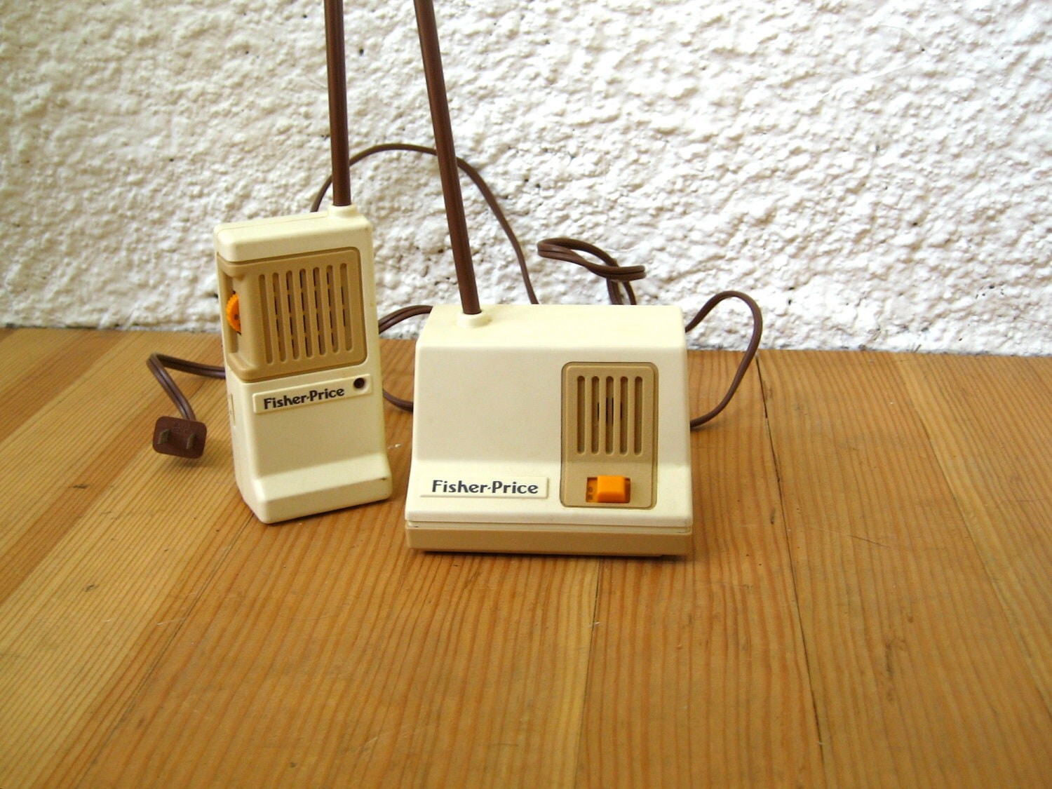 Vintage FisherPrice Baby Monitor Set // 1980s