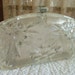 3-DAY SALE Vintage Clear Lucite Snap Clutch Purse with Rhinestones 1950s