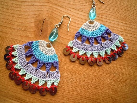 crochet earrings price