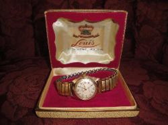 Vintage Men&#39;s Louis Super Automatic 17 Jewels Watch