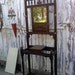 ANTIQUE HALL TREE - oak circa 1920's