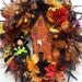 Lg. Halloween Wreath Come Into My Home Whispers The Witch
