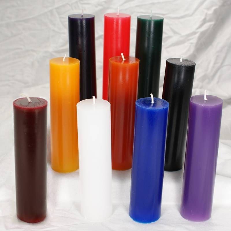 Paraffin Pillar Play Candle