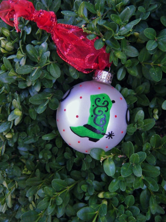 items similar to christmas cowboy boot ornament items similar to christmas cowboy boot ornament