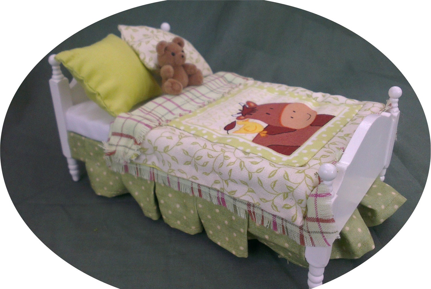 dolls house single beds