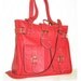 Pale Red Leather Bag - Handbag - Purse - Shoulder - Cross-body Bag - Orea M/ SALE
